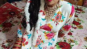 beautiful indian babysitter first time anal creampie assfucking dirty talk bedroom close up