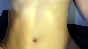 watch her belly bulge as i cum deep inside her tight pussy riding