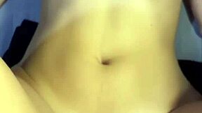 watch her belly bulge as i cum deep inside her tight pussy riding