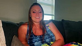 horny hotwife creampied by bbc hubby cleans up after