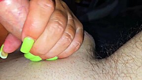 Stepmom's Tanned Soles Dripping With Stepson's Hot Cum Inside