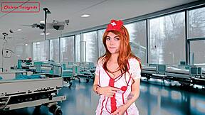 Naughty Nurse JOI Teases Patient?