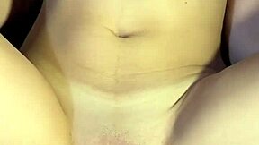 watch her belly bulge as i cum deep inside her tight pussy riding