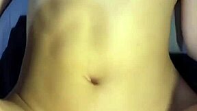 watch her belly bulge as i cum deep inside her tight pussy riding