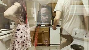 step dad busts drunk step daughter promises silence for her holes