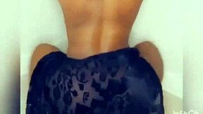 African ebony shakes big ass dancing wild