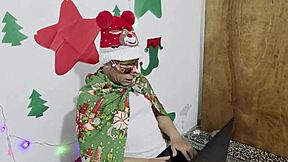 boss milf christmas rides cock for last present delivery secret