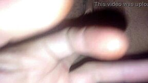 shaved tight pussy overflows with creampie orgasm juices