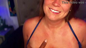 horny hotwife creampied by bbc hubby cleans up after