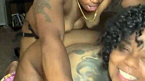 bbw ebony faces twist in intense doggystyle pounding