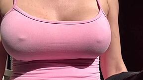 Italian MILF Artemisia's Big Tits BOUNCE Wild Outdoors!