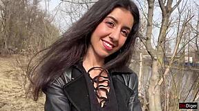 teen sucks huge load walks park cum covered face shocking everyone cumwalk!