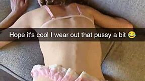 cheating milf richelle rose bends over for creampie snapchat fuck