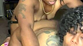 bbw ebony faces twist in intense doggystyle pounding