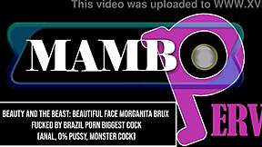 beautiful morganita's tight ass gaped by brazil's biggest cock?