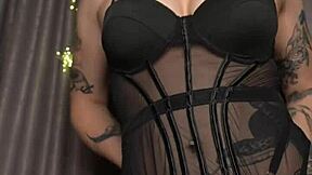 Cum on my juicy big tits redhead babe begs in pov