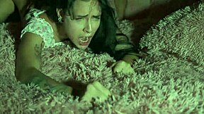 blue eyed brunette wife rides my huge cock like wild amazon on bed