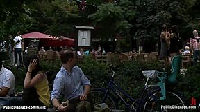 german babe bound and humiliated publicly on streets