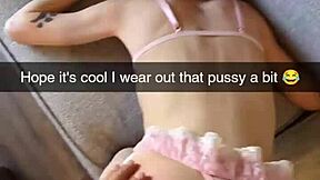 cheating milf richelle rose bends over for creampie snapchat fuck