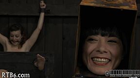 i squeeze four sexy 18+ angels tight inside my tiny cage