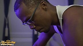 hey wanna give this petite ebony a deep massage before riding bbc creampie?