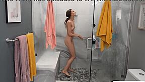 Skinny tattooed teen rides stepbro after his epic deepthroat blowjob