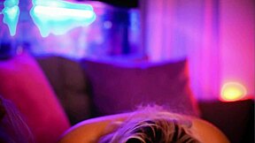 colombian blonde angel face overflows with cock sucking bliss