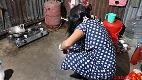 Village Wife's Intense Outdoor Doggystyle Delivers Ultimate Thrill