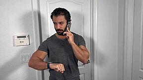 Cheating wife creampied again by masseuse huge cock