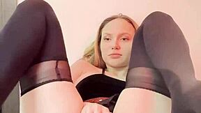 Tight narrow ass stretched brutally first time with massive toy plug painful pleasure