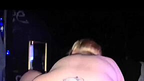 big booty tattooed white milf gapes wet pussy on bwc first time with intense orgasm