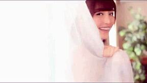 Arina Hashimoto teases in skimpy costumes during her sultry music video performance