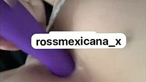 doesn't her dildo look tasty as this hot latina rides it wild?