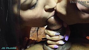 Brazilian Latina's Big Pussy Rides Monster Cock While Ass Gets Licked