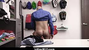 officer pounds blonde suspect's pussy in punishment