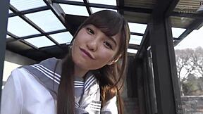 Arina Hashimoto teases in skimpy costumes during her sultry music video performance