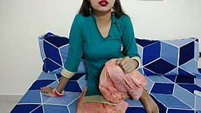 Hot MILF bhabhi tempts innocent devar into steamy roleplay sex