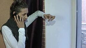 old guy watches teen suck cock for cash