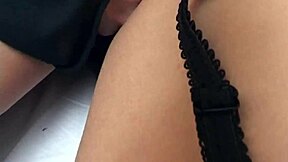 italian milf bound in bondage takes huge dildo deep in ass on webcam