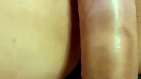 homemade latina slut's huge ass gapes from anal to mouth with cum dripping tits