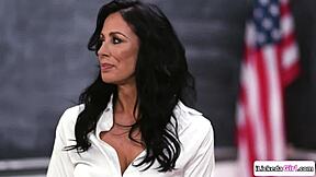 Does big tits teen crave foursome with stepmom stepsis?