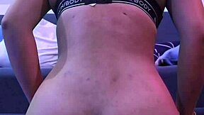 sexy filipina teen exotqifox rides big dildo cowgirl ass teasing homemade