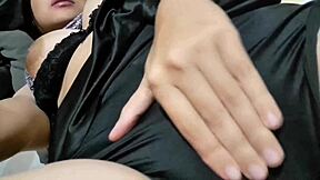 so my big titted stepmom walks into my room homemade real casual