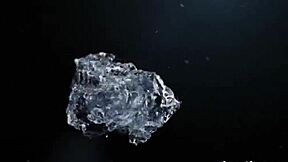 what if sweet lesbian teens squirted on dildos while drenched in urine?