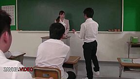 Miku Ohashi's Big Dildo Kinky JAV Rampage