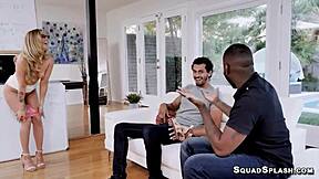 i'm karla kush taking two huge black cocks deep