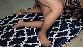 my chubby college student begs for creampie in hairy wet pussy