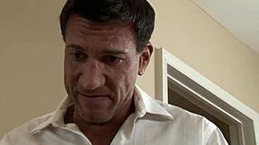 Naughty Babysitter's Ass Pounded by Boss's Monster Cock