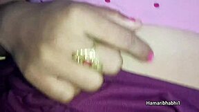 her young indian bhabhi pussy drips as husband rams her senseless