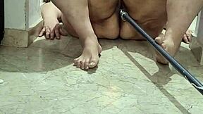 intrigued by coolmarina's madura dragging across floor fucking her big ass all summer